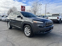 The 2016 Jeep Cherokee Limited in stunning Granite Crystal Metallic arrives equipped to elevate ever... (image 2)
