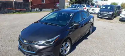 . 2016 Chevy Cruze LT Sedan- One Owner-Touch Screen-Second set of winter tires on steel rims-BlueToo...