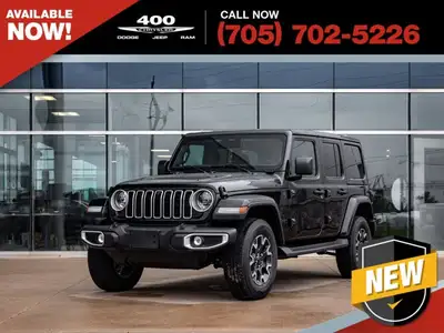 Welcome to 400 Chrysler Dodge Jeep Ram. The 2025 Jeep Wrangler is a brand new, iconic 4x4 SUV built...
