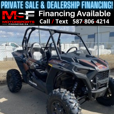 Welcome to Motorsports Financing - Kelowna! 2021 Polaris Rzr Engine: 1000