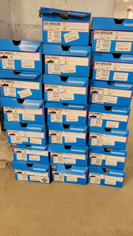 Shimano Peloton Cycling shoes for sale - road and mountain in Clothing, Shoes & Accessories in City of Toronto