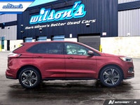 Look at this certified 2023 Ford Edge ST AWD | Split Leather/Suede | Cruise | Heated Wheel + Seats |... (image 5)