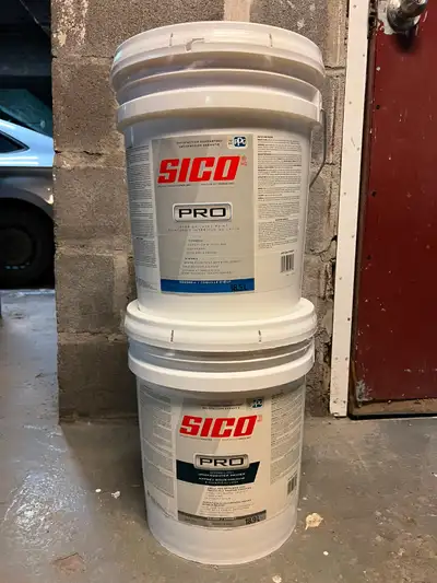 2x Sico Pro paint sealed (18.9L Primer + 18.5L interior latex), View more