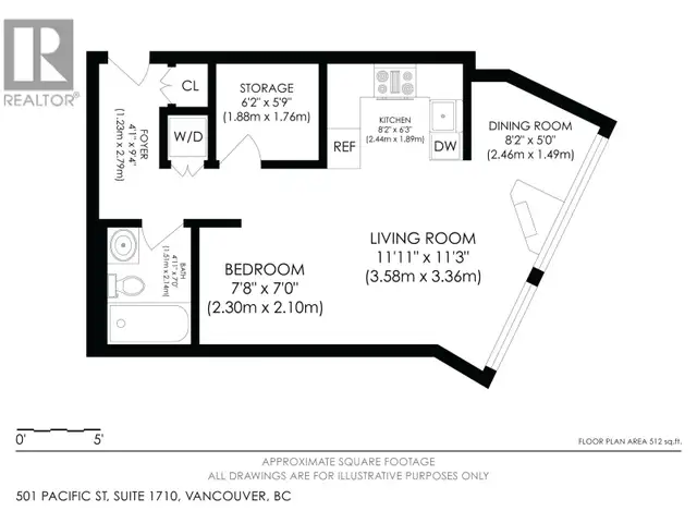 1710 501 PACIFIC STREET Vancouver, British Columbia in Condos for Sale in Vancouver - Image 37