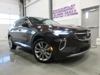 CLEAN CARFAX, ACCIDENT-FREE! JUST 28,000 KM ON THIS ENVISION AVENIR, ABSOLUTELY GORGEOUS IN BLACK CH...
