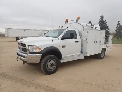 Valid Safety, 252,876KM, 4X4, 6.7L Cummins Turbo Diesel, Automatic Transmission, 12 x 8 FT Service B...