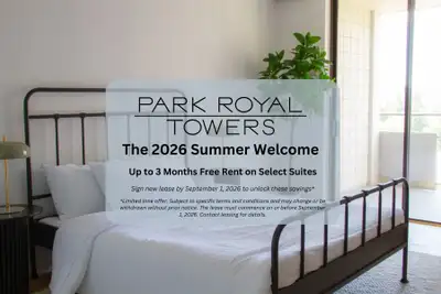 *Spacious 2 Bedroom-Special Offers Available- Inquire Today! The 2026 Summer Welcome Up to 3 Months...