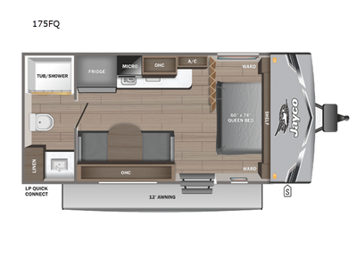 Please Call Us At 613.851.7326 with any questions? Jayco Jay Flight SLX travel trailer 175FQ highlig...