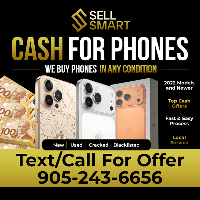 CASH FOR PHONES, IPHONES SAMSUNGS - NEW/USED/CRACKED/ TODAY! in Cell Phones in Oshawa / Durham Region - Image 2