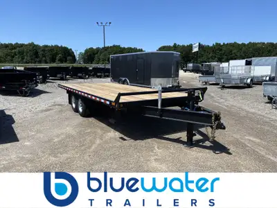 SALE!!REGULAR $9710 NOW ONLY $9396!! Canada Trailers Value Pintle Deckover Trailers 15,120 lbs. GVWR...