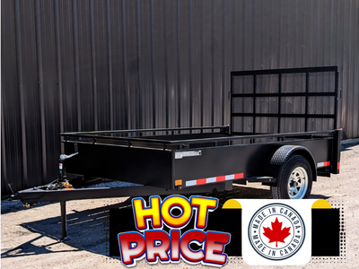 Welcome to Vehicle Venture. 2026 CANADA TRAILER 6'X12' STEEL SIDE UTILITY TRAILER 2990 GVWR (UT612-3...