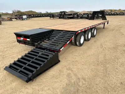 Trailers located in Westlock, AB NEW 2026 SWS 8.5 x 30' Gooseneck Trailer Tri Dual Axle 3 x 10,000 l...