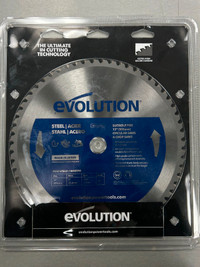 Evolution 305mm Mild Steel Cutting 60T TCT Chop Saw Blade