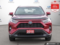 Recent Arrival! New Price! Odometer is 70996 kilometers below market average! Red 2019 Toyota RAV4 H... (image 7)