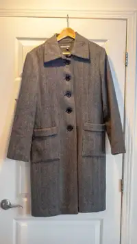 Manteau d’hiver en laine/ Wool winter coat