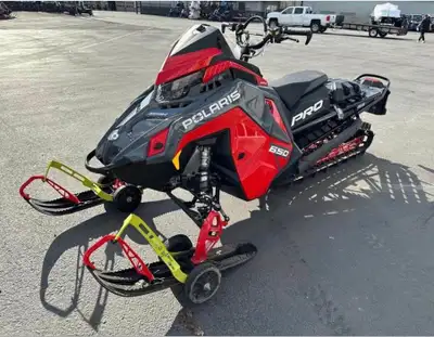 APPLY NOW: https://www.ridecollective.ca/get-pre-approved 2024 POLARIS 650 PRO RMK 155 650cc PRO RMK...