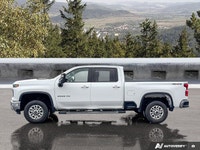 Dominate any task with the formidable 2025 Chevrolet Silverado 2500HD LT. This stunning Summit White... (image 1)