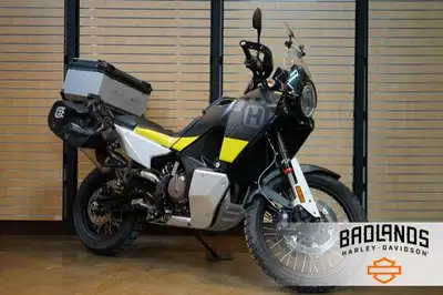 $105 Bi-Weeklysoft saddle bags and hard trunk. 2022 Husqvarna Norden 901The Norden 901 is an excepti...