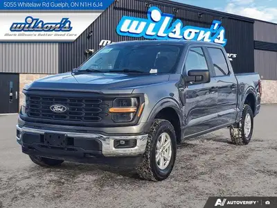 Check out this certified 2024 Ford F-150 XL Crew 4X4 | 103A | CarPlay + Android | BSM | Hitch | Rear...