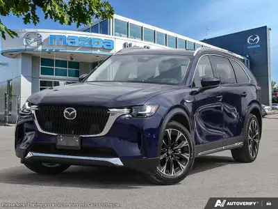 The 2026 Mazda CX-90 PHEV GT AWD is here in an eye-catching Deep Crystal Blue Mica, ready to redefin...