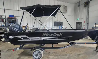 Welcome to Tru-North Yamaha RV & Marine THIS BOAT HAS A BRAND NEW F30LEHA YAMAHA The 2025 MirroCraft...