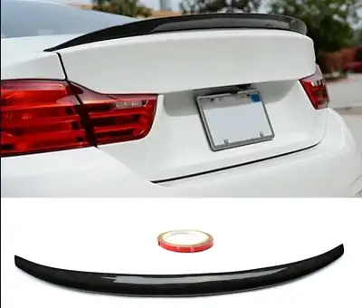 BMW F32 428i 435i 440i PERFORMANCE GLOSS BLACK TRUNK SPOILER 2014 2015 2016 2017 2018 2019. WE ALSO...