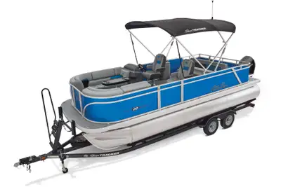 The All New Look 2026 Sun Tracker Party Barge RF 22 XP3-TRITOON - Best Pontoon Boat $99,995 -$10,000...