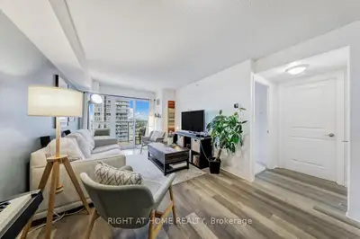 Welcome to The Yorkland at Herons Hill by Monarch! This bright and spacious 1-bedroom + den condo of...