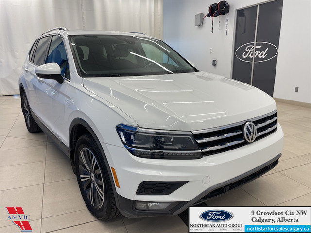 2020 Volkswagen Tiguan Highline AWD - HEATED LEATHER SEATS - SUN in Cars & Trucks in Calgary - Image 3