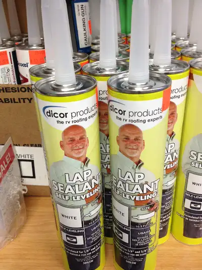 Get Ready for Fall -Self leveling Dicor -Non Sag Dicor -Leak repair tape -Cleaning products -Mouse a...