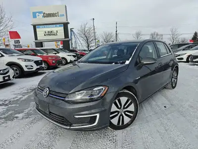 LOW KMS! E-GOLF, EV, FULLY LOADED, LEATHER INTERIOR, HEATED SEATS, PUSH BUTTON START, BACKUP CAMERA...