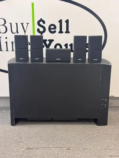 Bose Acoustimass 10 Series IV home entertainment speaker system, View more