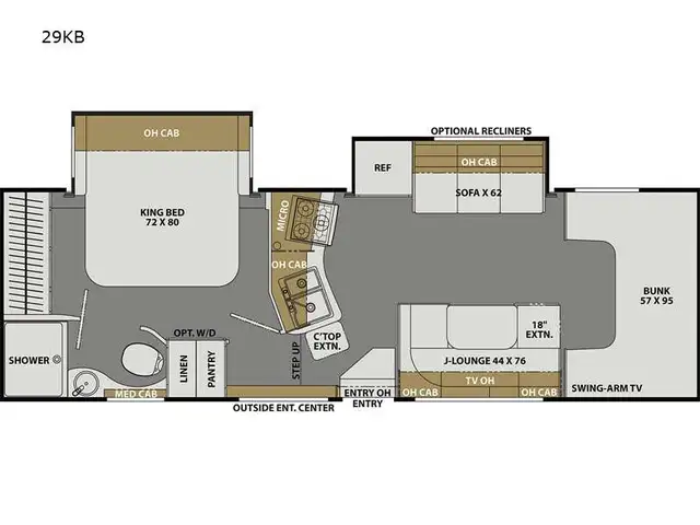 2023 Coachmen RV Freelander 29KB in RVs & Motorhomes in Dawson Creek - Image 3