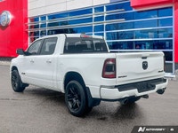 Stunniing Bright White 2022 Ram 1500 Sport 4X4, 8-Speed Automatic, HEMI 5.7L V8, Navigation, Heated... (image 3)