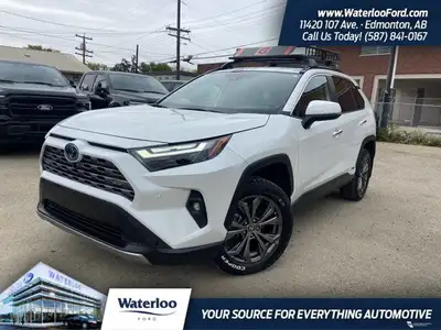 **WE WILL BEAT ANY DEALER IN THE CITY** Recent Arrival! Wind Chill Pearl 2024 Toyota RAV4 Hybrid Lim...