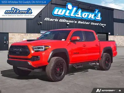 Look at this certified 2023 Toyota Tacoma TRD PRO | Solar Octane | Auto | Leather | Sunroof | 360 Ca...