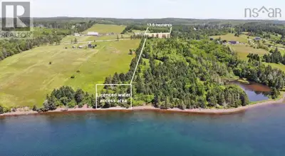 Cape Breton - Beautiful 35 acre property near St. Peter's with licensed access to the Bras d'Or Lake...