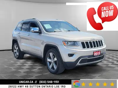 2015 Jeep Grand Cherokee Limited No Accidents Remote Starter Nav, View more