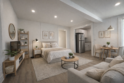 Freshly Renovated Bachelor Apartment Historic Charm Meets Modern Living Experience timeless elegance...