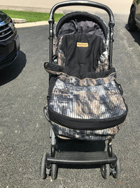 Peg Perego Stroller and car seat travel set