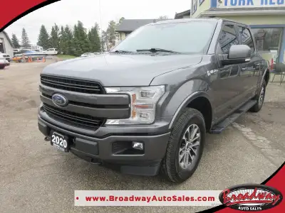 3.5L - V6 - ECO-BOOST - TURBO ENGINE 4X4 SYSTEM CREW-CAB SHORT BOX RUNNING BOARDS TONNEAU COVER TRAC...