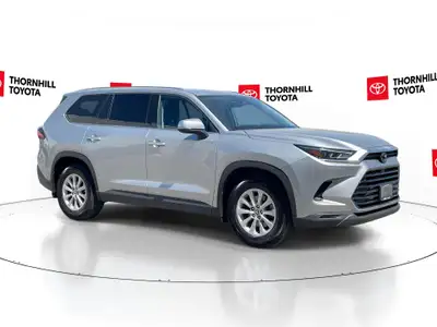 Thornhill Toyota Proudly Presents This Silver 20252 Toyota Grand Highlander Hybrid with XLE AWD Pack...