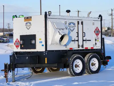 2019 Thermal Intelligence Northern Shield K2 Space Heater / Towable Heater / 1.2 Million BTU Flamele...