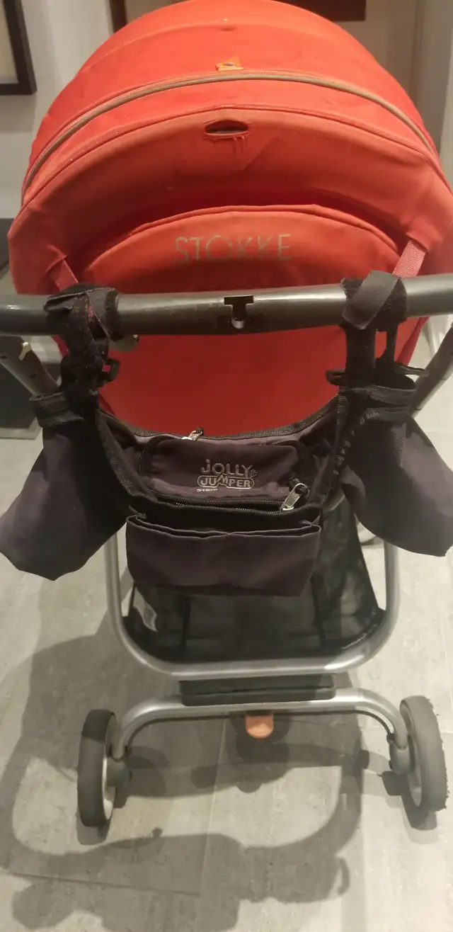Stokke Scoot Stroller Versatile and stylish stroller Red colour in Strollers, Carriers & Car Seats in City of Toronto - Image 9