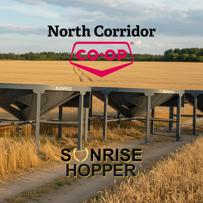 14' Sunrise Hoppers Without Aeration $5000 With tube Aeration $6100 Delivery extra 4x4 Hss Legs weld...