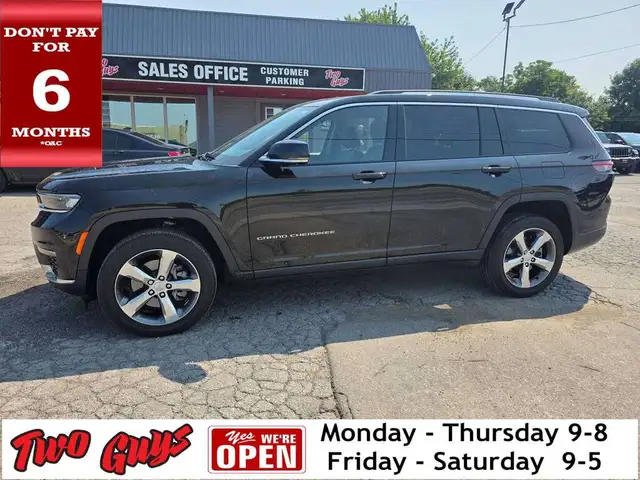 2022 Jeep Grand Cherokee L Limited 4x4 7 Passenger Leather Panor