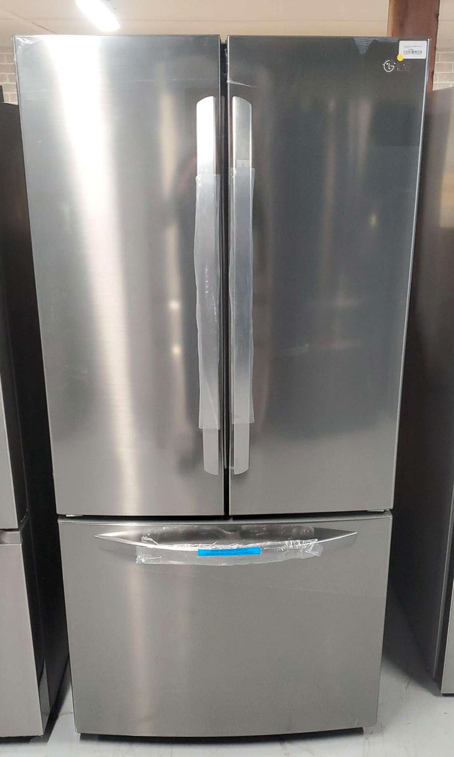 Econoplus Entrepôt! Réfrigérateur LG 33 pouces Boite Ouverte dans Réfrigérateurs  à Ville de Montréal - Image 2