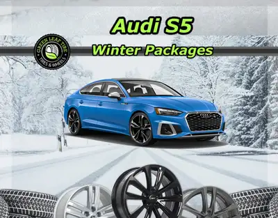 Audi S5 winter tires and wheels winter package - Best Prices in GTA Audi S5 tires, we carry all majo...