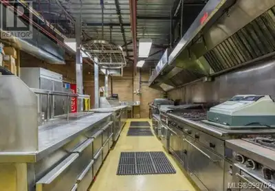 Large commercial kitchen for lease. This space has its own entry and separate hydro meter. Included...