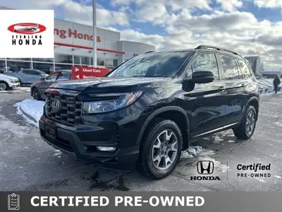 Conquer every adventure with the rugged yet refined 2023 Honda Passport TrailSport, a vehicle engine...